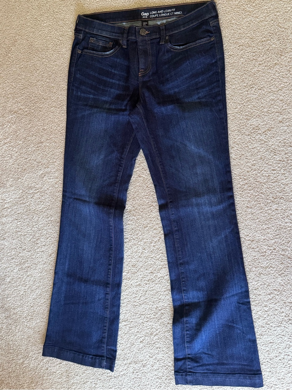 GAP Women's Dark Blue Boot Cut Jeans